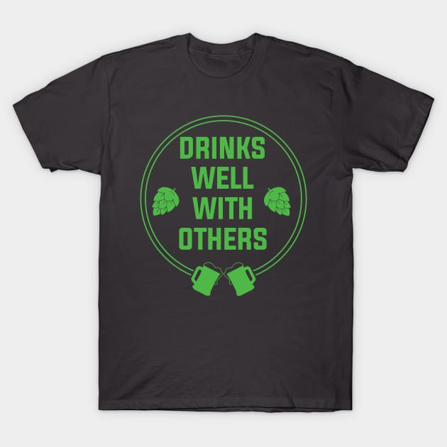 Social Drinker T-Shirt by b34poison